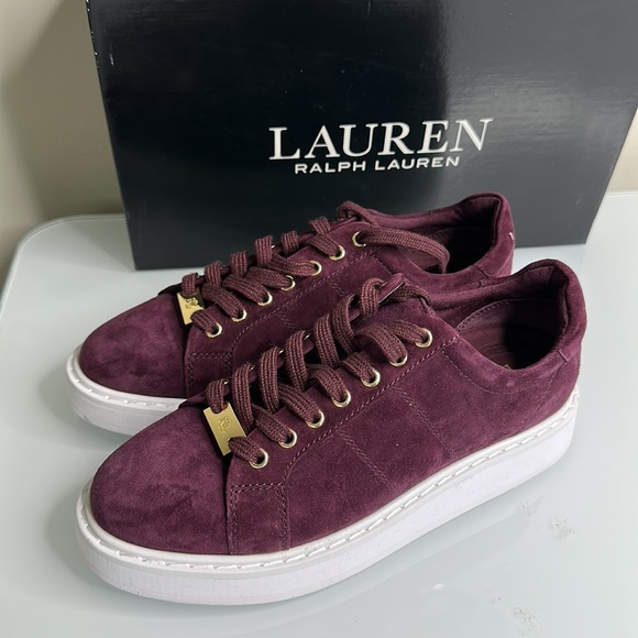 Ralph Lauren Angeline SK suede sneakers - Picture 4 of 4